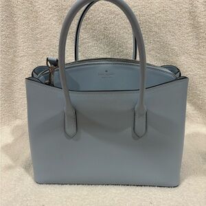 Kate Spade Blue Satchel with Structured Silhouette